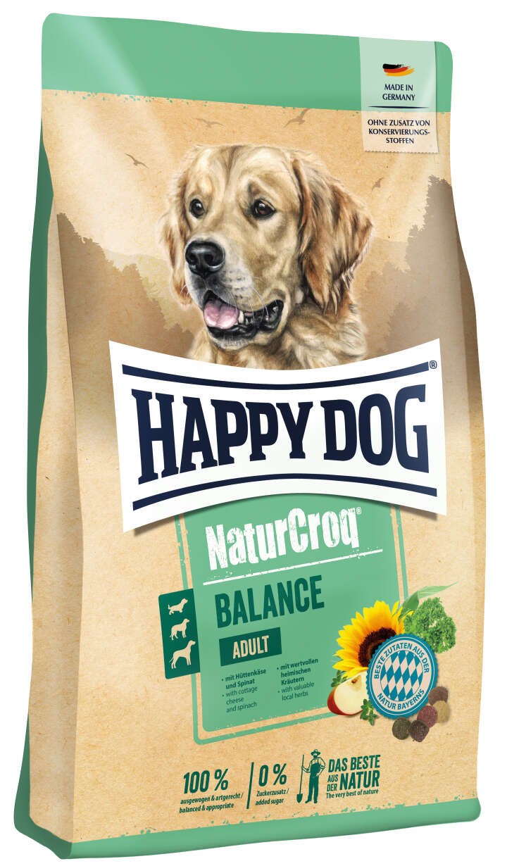 HAPPY DOG Hunde-Trockenfutter NaturCroq Balance
